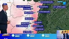 Météo Alsace: un beau ciel bleu dans la région, 26°C à Strabourg et 29°C à Mulhouse