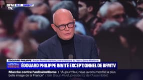 "C'était utile qu'un très grand nombre de Français descendent dans la rue pour dire la France qu'ils souhaitent", estime Édouard Philippe