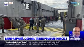 Saint-Raphaël: 300 militaires participent à un exercice