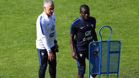 Didier Deshamps et N'Golo Kanté