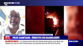 Manifestations en Guadeloupe: "Pour les distributeurs de soins urgents, c'est compliqué de rallier les points où on est sollicités", témoigne le chef du Samu de l'hôpital de Pointe-à-Pitre