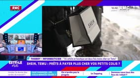 Taxe sur les petits colis : "J'ai acheté en boutique une blouse 60€, sur Temu elle était à 16€", témoigne Thierry