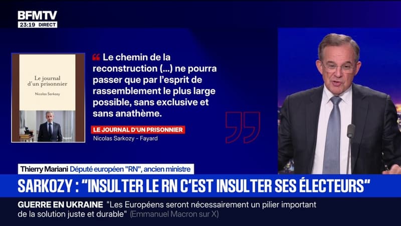 "Esprit de rassemblement" à droite: "Aujourd'hui, Les Républicains ne sont plus en position dominante", déclare Thierry Mariani, député européen RN