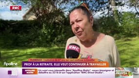 Florence veut et va continuer à enseigner malgré ses 67 ans