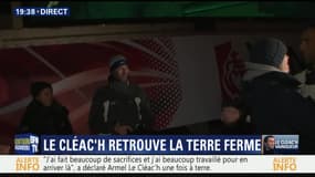 Arrivée du Vendée Globe: Armel Le Cléac'h accueilli en héros