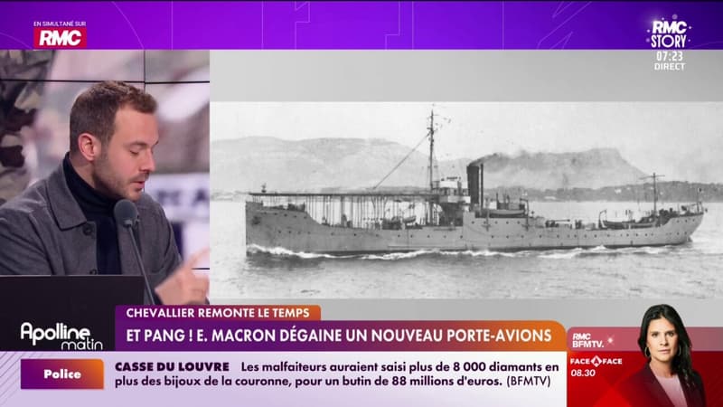 La France annonce son porte-avions de nouvelle génération