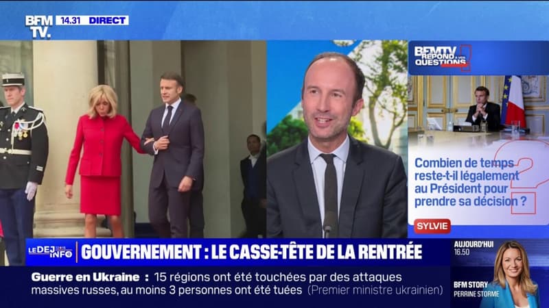 Choix du Premier ministre, formation d'un nouveau gouvernement... Quels sont les enjeux de la rentrée politique? BFMTV répond à vos questions