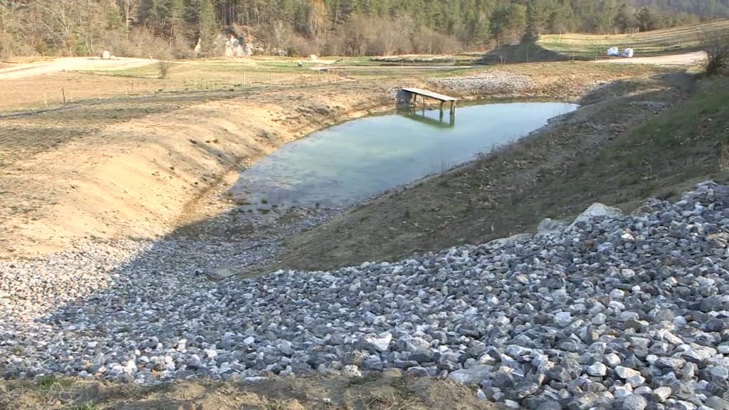 Alpes-Maritimes: quatre bassins de rétention construits à La Penne pour lutter contre la sécheresse