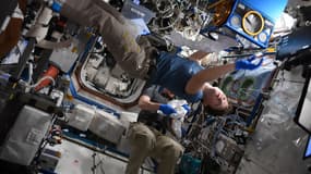 L'astronaute Anne McClain est d'ores et déjà présente à l'intérieur de la Station Spatiale Internationale, ici le 1er février.