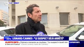 Attaque au couteau à Cannes: "La France ne doit pas être la poubelle du monde", déclare le maire David Lisnard (LR)