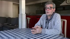 Rudy Hodin, 58 ans, réside dans un camping à l'année dans l'Oise faute de moyens