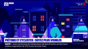 Ile-de-France: piétons et cyclistes, soyez plus visibles