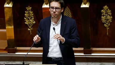 Hadrien Clouet à l'Assemblée nationale le  3 octobre 2022 