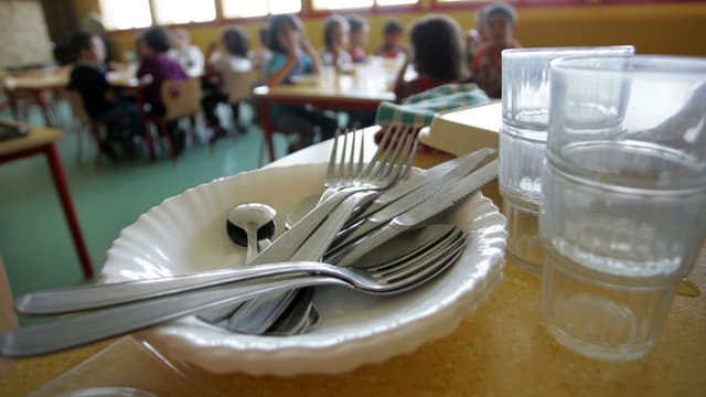 Une cantine scolaire (Photo d'illustration)