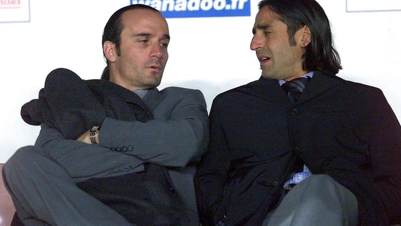 Eric Di Meco et Marcel Dib en 2000