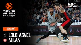 Résumé : ASVEL 89-82 Milan - Euroleague