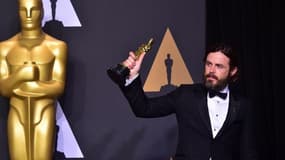 Casey Affleck aux Oscars en février 2017