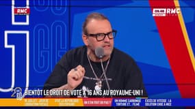 Le droit de vote à 16 ans au Royaume-Uni : "C'est ridicule !" pour Bruno Poncet