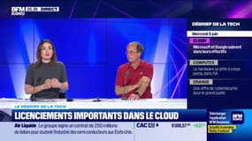Licenciements importants dans le Cloud - 05/06