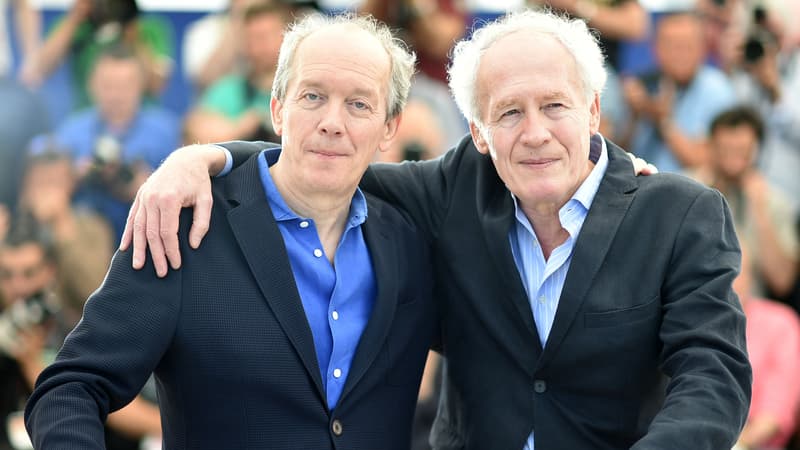 Les frères Dardenne au Festival de Cannes le 18 mai 2016