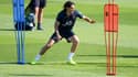 Edinson Cavani à l'entraînement, le 24 août 2019