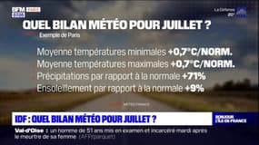 Île-de-France: quel bilan météorologique en juillet?