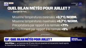 Île-de-France: quel bilan météorologique en juillet?
