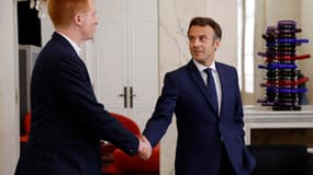 Adrien Quatennens, reçu à l'Élysée par Emmanuel Macron mercredi 22 juin 2022, au même titre que d'autres chefs de partis politiques