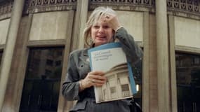La chanteuse Georgette Lemaire, à Paris, le 30 mai 1989.