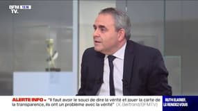 Xavier Bertrand sur la crise sanitaire: "Il faut avoir le souci de dire la vérité et de jouer la carte de la transparence"