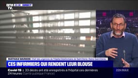 Malaise à l'hôpital:  "On est revenu à une situation antérieure à 2019" souligne Mathias Wargon, chef des urgences en Seine-Saint-Denis