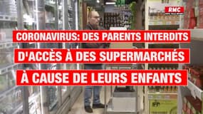 Coronavirus: un supermarché peut-il refuser à votre enfant de vous accompagner dans les rayons?