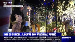 Totalement réaménagé pour Noël, ils ouvrent leur jardin illuminé au public