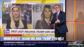 LE MONDE DE CLEMENCEAU - Melania Trump appelle "à la paix" face aux tensions à Minneapolis