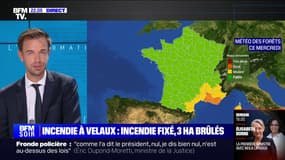 Incendies: 3 départements placés en vigilance orange "incendies" par Météo-France