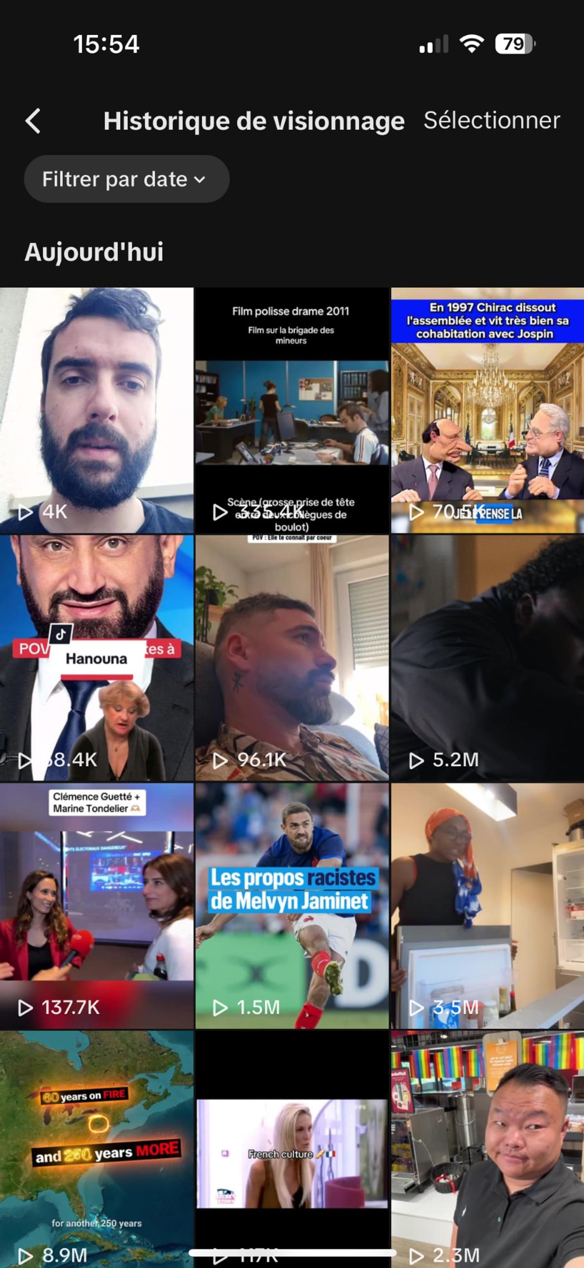 comment voir son historique de visionnage tiktok