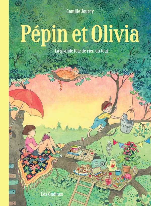Couverture de "Pépin et Olivia" de Camille Jourdy