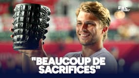 Tennis : "Ça représente beaucoup de sacrifices depuis des années", Müller savoure son premier titre