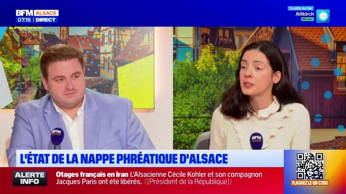 BFM Alsace et vous L'état de la nappe phréatique d'Alsace — free download