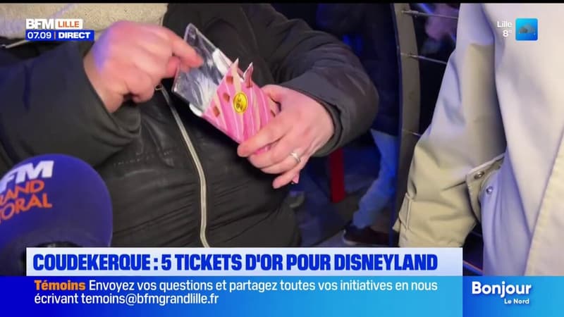 Coudekerque-Branche: cinq tickets d'or pour Disneyland