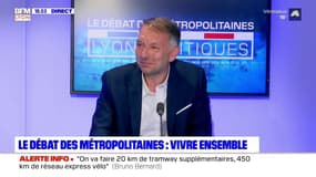 Bruno Bernard (EELV) sur l'idée d'une police métropolitaine: "Rajouter une troisième police, c'est complexifier les choses"