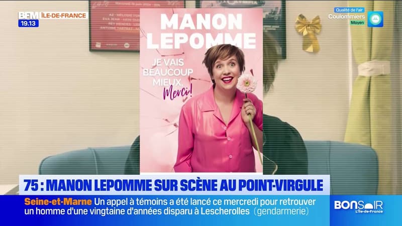 Le P'tit Paris Go : L'humoriste belge Manon Lepomme au Point Virgule  (1/1)