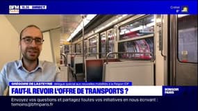 "30% de trafic en moins": le délégué aux nouvelles mobilités en Ile-de-France confirme une baisse de fréquentation dans les transports
