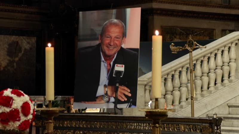 Mort de Rolland Courbis: Zidane, Pirès, Longoria... le monde du football a rendu un hommage au "Coach" à l'église de la Madeleine