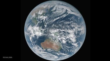 Image satellite de la Terre