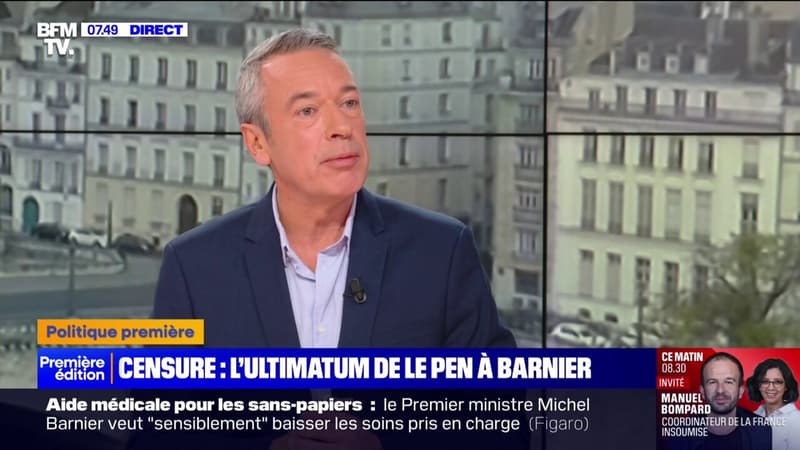 ÉDITO - Ultimatum de Marine Le Pen: comment Michel Barnier 