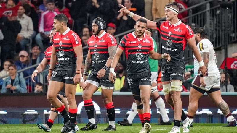 Les Toulousains face à l'UBB, 7 mai 2023