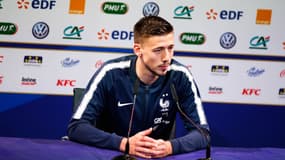 Clément Lenglet était à Clairefontaine ce jeudi.