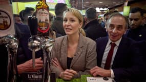 Marion Maréchal visite le 60e Salon international de l'agriculture (SIA - Salon de l'Agriculture), à ​​la Porte de Versailles. parc des expositions de Paris le 29 février 2024.