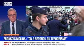 Nicolas Sarkozy en prison: "Je fais confiance à la justice", explique François Molins, ancien procureur de la République de Paris